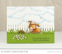 My favorite things Stempel - Pups & Kisses