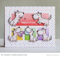 My favorite things Stempel - Pups & Kisses