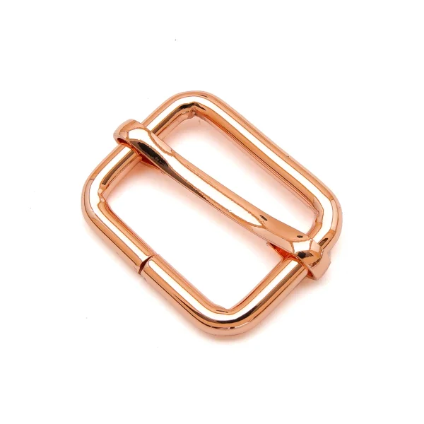 Versteller doppelt für 25 mm Band Rosegold