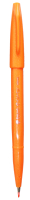 Pentel Brush Sign Pen Pinselstift Orange