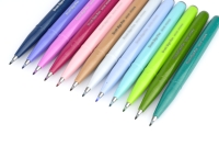Pentel Brush Sign Pen Pinselstift helles graublau