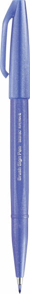 Pentel Brush Sign Pen Pinselstift flieder