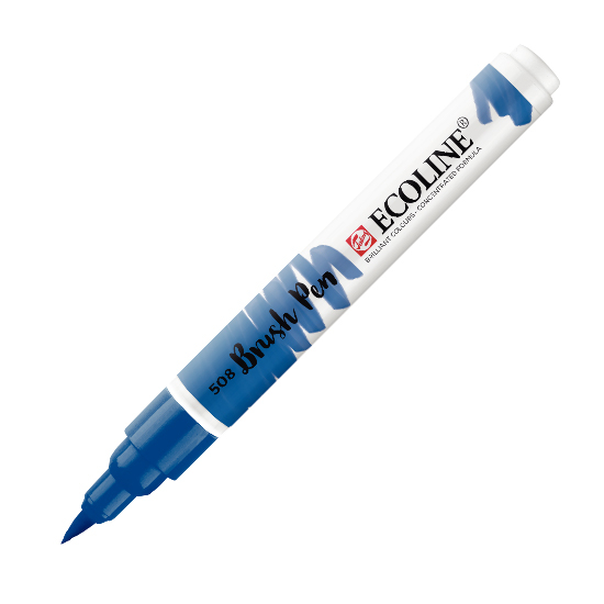 Ecoline Brush Pen 508 Preussisch Blau