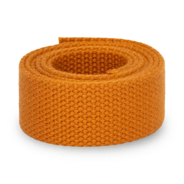 Baumwollgurtband 30 mm Burnt Orange
