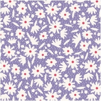 Tilda Baumwolle Bon Voyage Paperflower Blue 35cm Rest