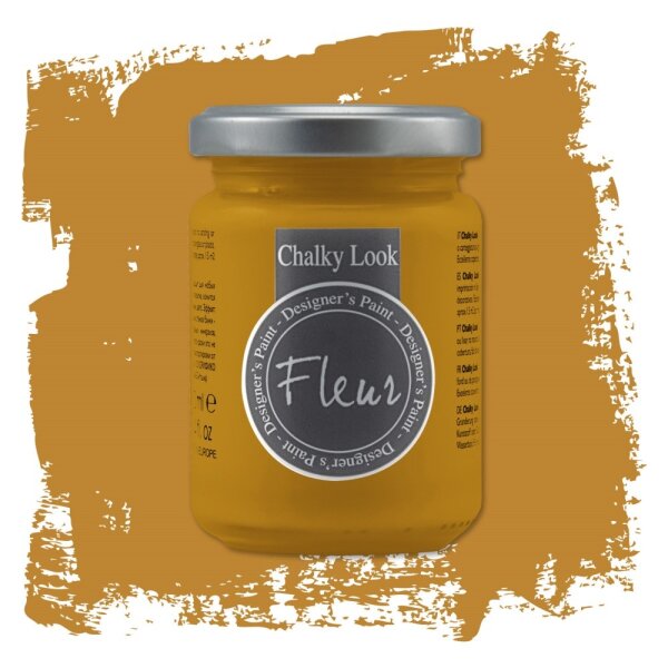 Fleur Mineral Paint 130 ml – Yellow Ochre