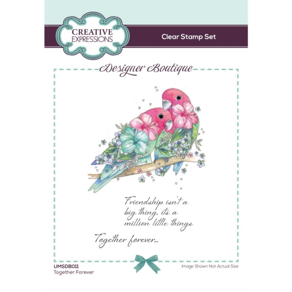 Creative Expressions Clear Stamp Set Together Forever