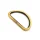 D-Ring für 40 mm Band - gebürstetes Gold