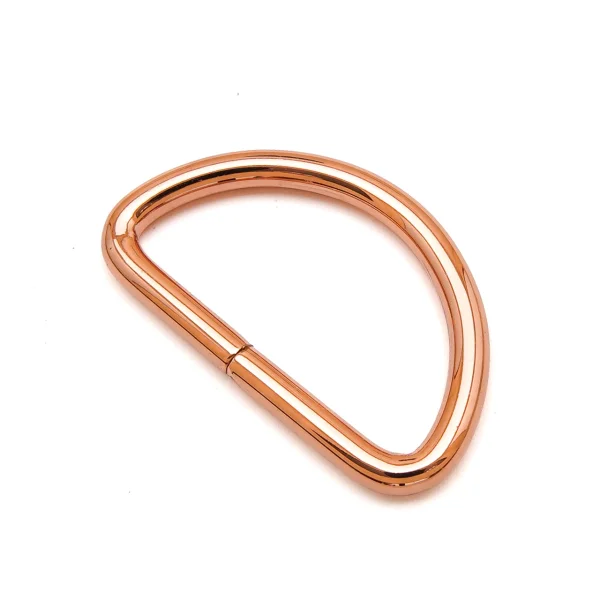 D-Ring für 40 mm Band - Rosegold