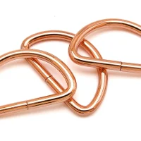 D-Ring für 40 mm Band - Rosegold