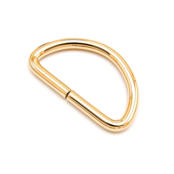D-Ring für 40 mm Band - Gold
