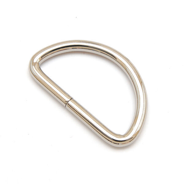 D-Ring für 40mm Band - Silber
