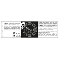 Fleur Glitter – Herzen Silber