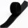Klettverschluss Haken+Flausch 20 mm Schwarz