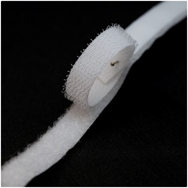 Klettverschluss Weiss 10 mm – Haken- & Flauschband