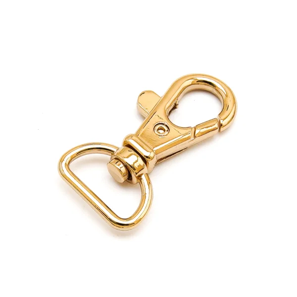 Karabiner für 15 mm Band - Gold