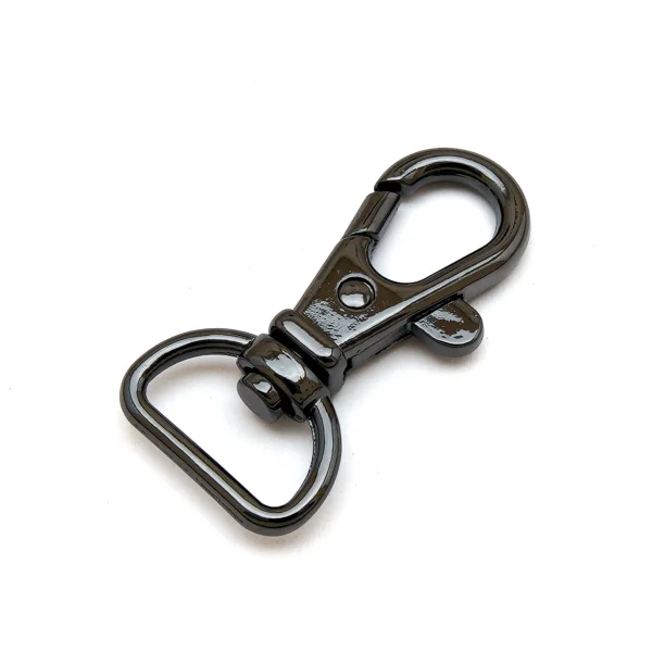 Karabiner für 15 mm Band - Gunmetal