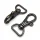 Karabiner für 15 mm Band - Gunmetal