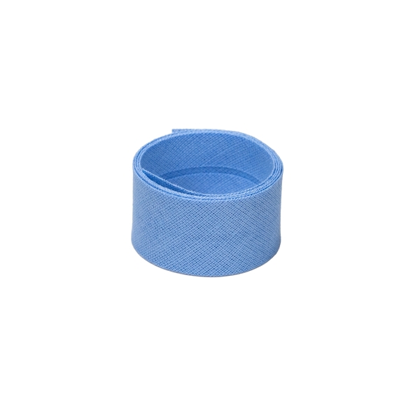 Baumwoll Schrägband Babyblau