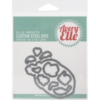 Avery Elle Clear Stamp &amp; Die Set AW, NUTS