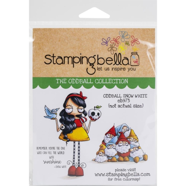 Stamping Bella Cling Stempel - Oddball Snow White