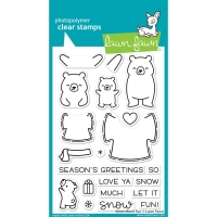 Lawn Fawn Clear Stamps Snow Much Fun