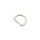 D-Ring geschlossen für 15mm Band Silber