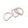 D-Ring geschlossen für 15mm Band Silber