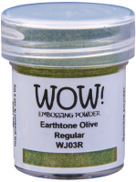 WOW! Embossingpulver Earthtone Olive