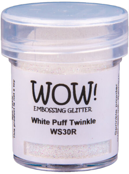WOW! Embossingpulver White Puff Twinkle