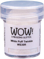 WOW! Embossingpulver White Puff Twinkle