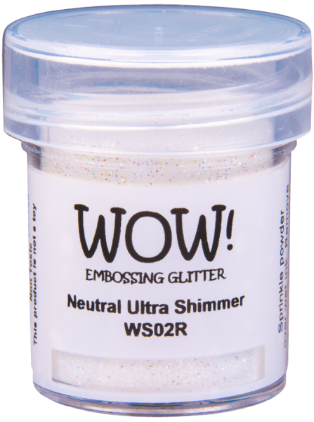 WOW! Embossingpulver Neutral Ultra Shimmer