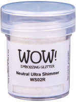WOW! Embossingpulver Neutral Ultra Shimmer