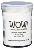 WOW! Embossingpulver Bright White Super Fine Large Jar