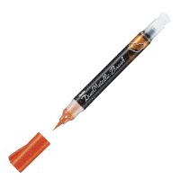 Pentel Dual Metallic Brush Pen ORANGE