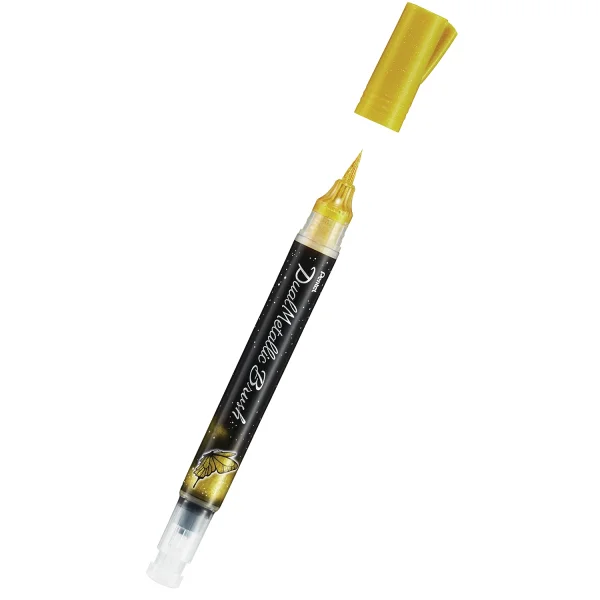 Pentel Dual Metallic Brush Pen GOLD
