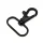 Karabiner für 30mm Band Schwarz Matt
