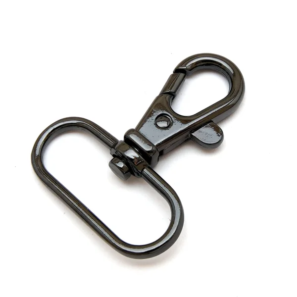 Karabiner für 30 mm Band Gunmetal