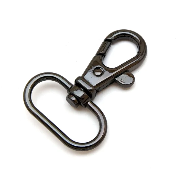 Karabiner für 25 mm Band Gunmetal