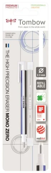 Tombow Mono Zero Radierstift – rund ⌀ 2,3 mm