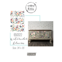 Redesign Décor Transfers - Watercolor Bloom