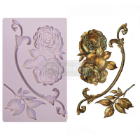 Redesign Decor Mould - Victorian Rose 12.5x20.5cm