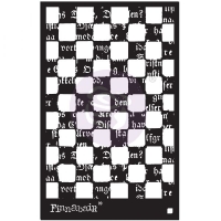 Finnabair Stencil - MIND GAMES - 15x23cm