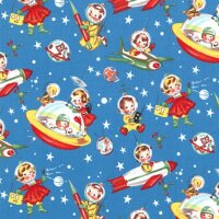 Baumwolle Retro Rocket Rascals