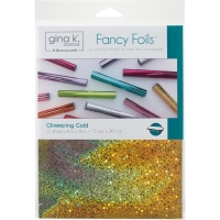 Gina K Designs Fancy Foil 15x20cm - Glimmering Gold