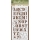 Stamperia Schablone - Forest Alphabet 12x25cm