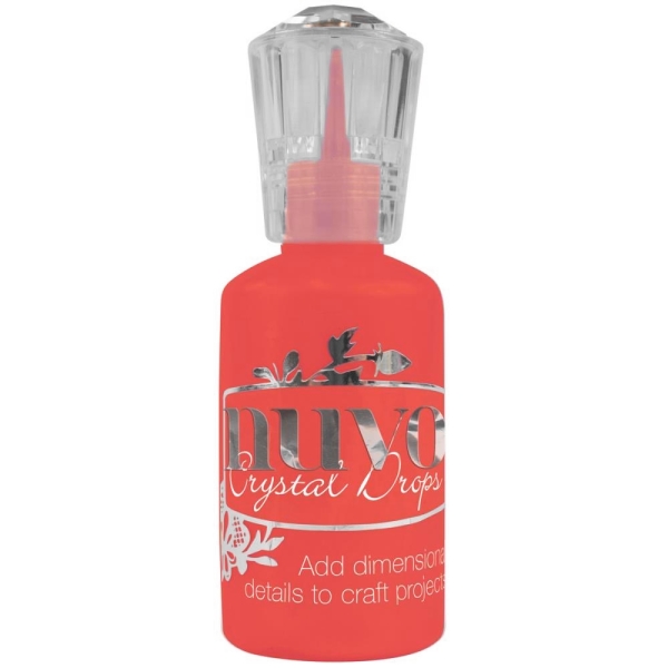 Nuvo Crystal Drops - Blushing Red