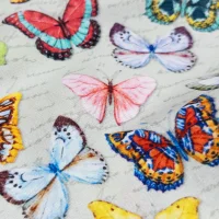 Baumwolle Madame Butterfly