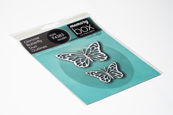 Memory Box Stanzschablonen-Set Gloriosa Butterfly Duo Outlines