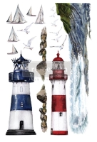 Redesign Décor Transfers - Lighthouse